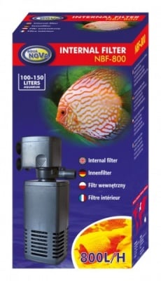 "Aqua Nova NBF- 800" - Вътрешен филтър за аквариуми до 150 л.