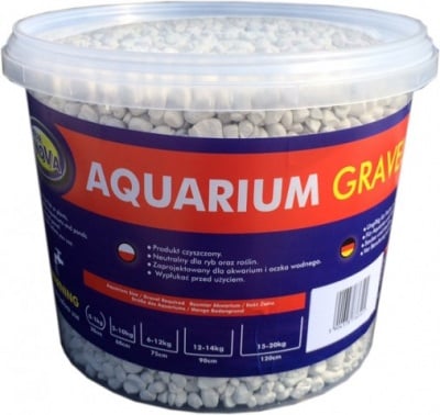 "Aquarium Gravel" - Пясък за аквариум с бял цвят
