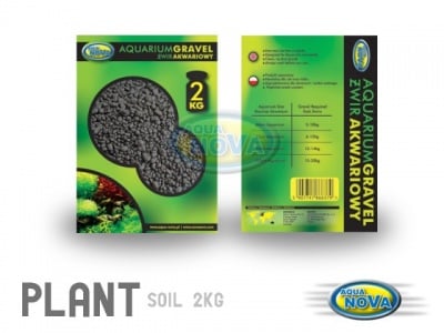 Aqua Nova Почва за растения черна NPS - 1.5кг; 5.00кг