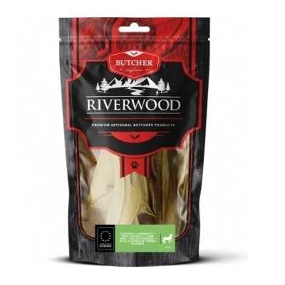 Riverwood, сушени лакомства, агнешка кожа, 100гр
