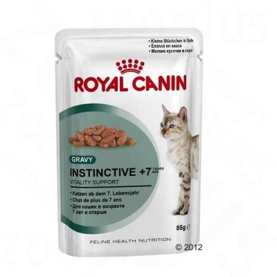 Royal Canin Instinctive 7+, Пауч за котки над 7години, 12брх85гр