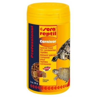 sera Reptil Professional Carnivorous, Храна за месоядни земноводни и влечуги