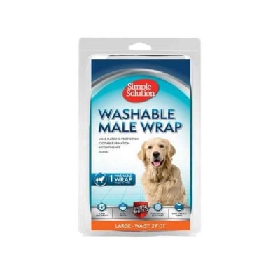 Simple Solution, многократни памперси за мъжки кучета, 1 брой