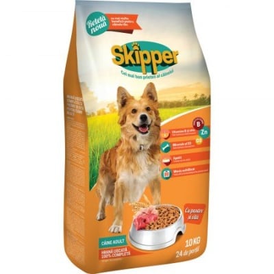  "Skipper" - Храна за кучета от всички породи с телешко и пилешко месо