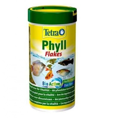 Tetra Phyll, храна за тревопасни тропически рибки