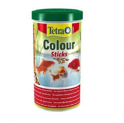 Tetra Pond Colour Sticks, храна за кои, за наситени цветове, 1л