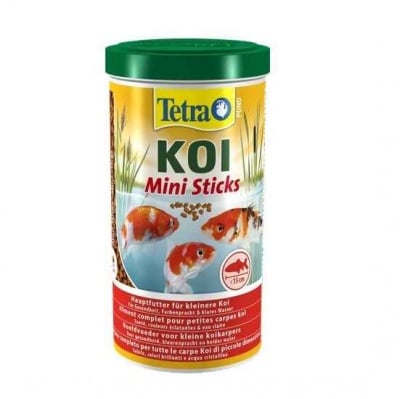 Tetra Pond Koi Mini Sticks, храна за Кои до 15см, 1л