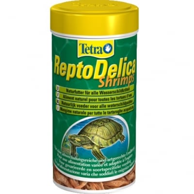 Tetra ReptoDelica Shrimps, Деликатес за водни костенурки със скариди, 250мл.