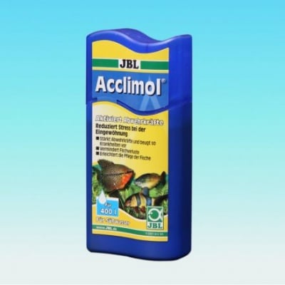 JBL Acclimol - Препарат, намаляващ стреса и проблемите при климатизация на аквариумни риби - 100 ml.
