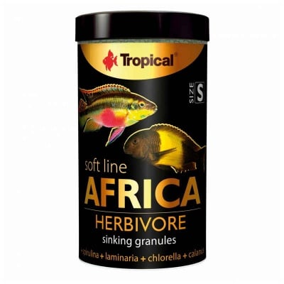 TROPICAL, Africa Herbivore Size S, храна за африкански цихлиди, 100 ml- 60 g
