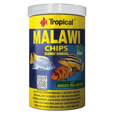 TROPICAL Malawi Chips, храна за малавийски цихлиди, чипс