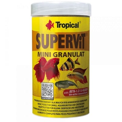 Tropical, Supervit Mini Granulat, храна за рибки, малки гранули