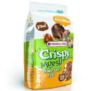 "Crispy Muesli Hamster & Co"  - Пълноценна храна за хамстери и мишки
