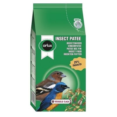 "Orlux Insect Patee" - Пълноценна храна за насекомоядни птици