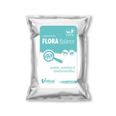 Vetfood, Flora Balance, пребиотик, инулин 15 капсули
