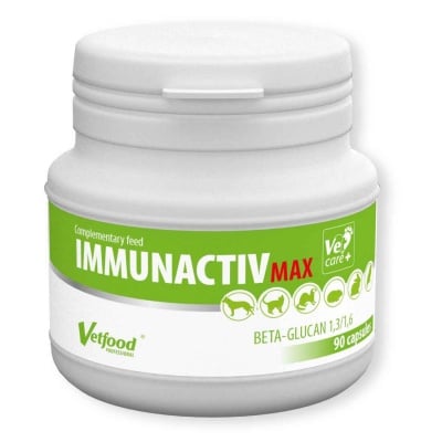 Vetfood, Immunactiv MAX, мощен имуностимулант, 90 капсули