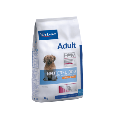 Virbac Adult Neutered dog Small & Toy, храна за кастрирани кучета от дребни породи,100гр НАСИПНО