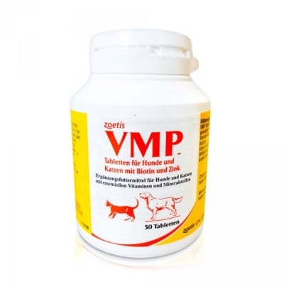 VMP Zoetis, Мултивитамини за кучета и котки, 50таб.