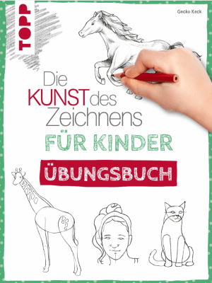 Книга на немски език TOPP, Kunst d.Z. Kinder Übungsbuch, 96 стр.