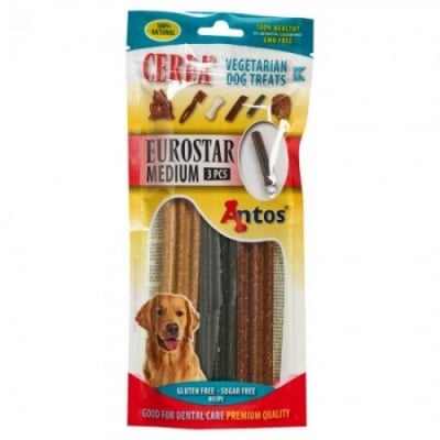 Antos Cerea Eurostar Medium дентални пръчици 18 см, 190 г / 3 бр плик