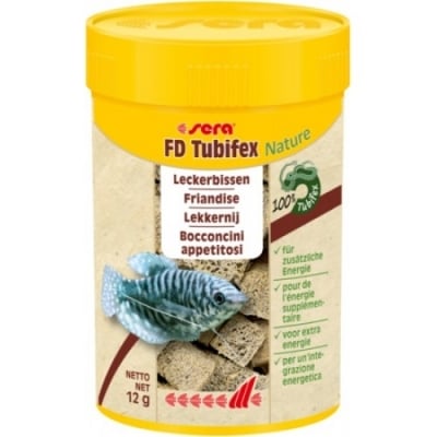 Храна за рибки Sera FD tubifex, 100мл/12гр/