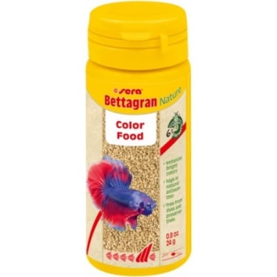sera Bettagran Nature 10 г - оцветяваща храна за бети