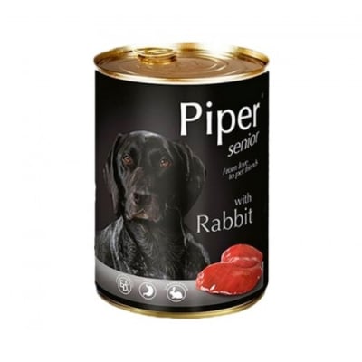Piper Senior за възрастни кучета, заек, 400 г