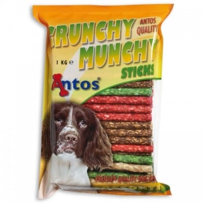 Antos Crunchy Munchy Sticks солети микс 10мм, 1 кг-100 бр