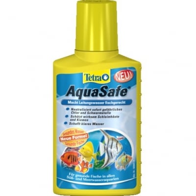 Tetra Aqua Safe /елиминира хлора и тежките метали/-100мл; 250мл; 500мл