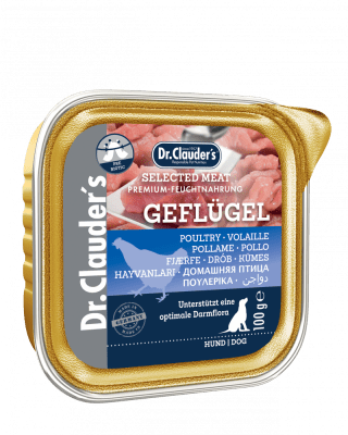 Selected Meat Geflugel- пиле/Pre Biotics/-100 gr