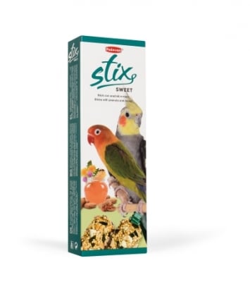 STIX средни папагали мед и ядки  - 100 гр(8бр в кашон)