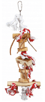 Дървена играчка за папагал Croci, 35см
