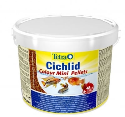 Tetra Cichlid Colour  Mini Pellets 10 L