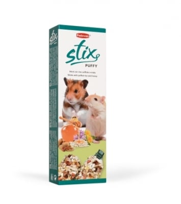 STIX PUFFY CRICETI - Допълнителна храна за хамстери и други дребни гризачи.