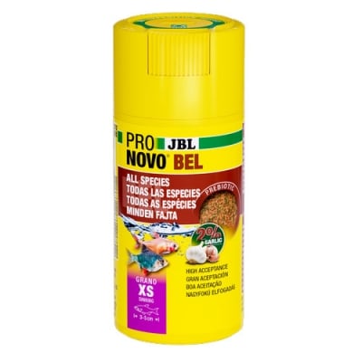 JBL PRONOVO BEL GRANO XS 100ml  -Осн. храна, гранули  XS за всички аквариумни риби с размер 3-5 см.