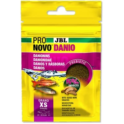 JBL PRONOVO DANIO GRANO XS 20ml-Осн. храна  гранула, размер XS за малки барбуси и данио от 3-5см.