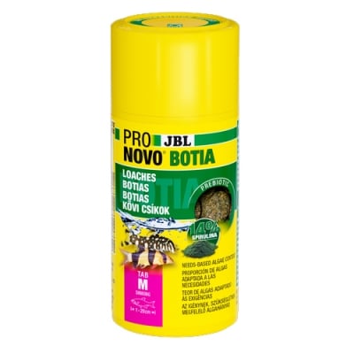 JBL PRONOVO BOTIA TAB M 100ml  -Храна на таблетки за всички боции с дължина 1 - 20 см