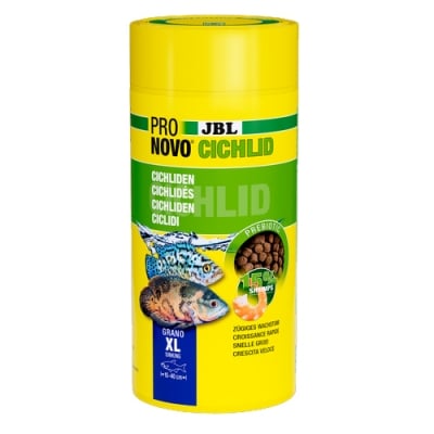 JBL PRONOVO CICHLID GRANO XL 1000ml - Осн. храна гранули за малки цихлиди 15 - 25 см