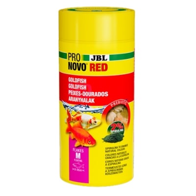 JBL PRONOVO RED FLAKES M 1000ml  - Осн.храна люспи, разм. М, за златни рибки 8 - 20 см