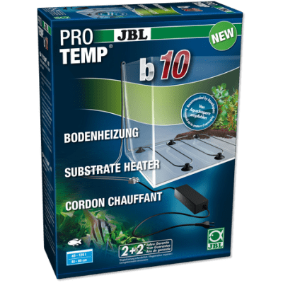JBL PROTEMP b10 III  дънен нагревател, 2x1,8м кабел, 10W, за 60-80 см аквариум