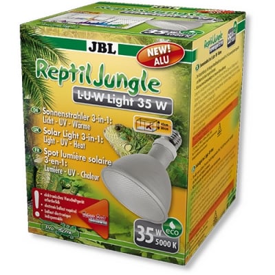 JBL ReptilJungle L-U-W Light alu 35W +    -Прожектор с широк лъч за терариуми от дъждовна гора