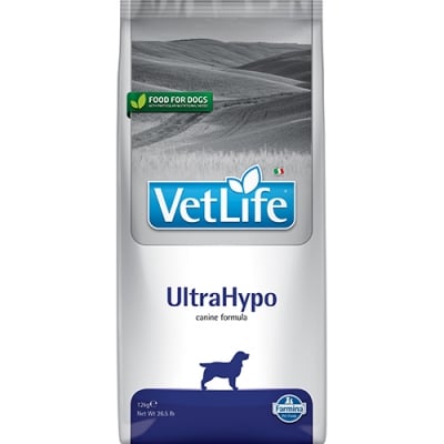 VLN DIET DOG ULTRAHYPO 12KG – диета с хидролизирани протеини за кучета с хранителни але