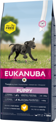 EUK DOG PUPPY LARGE  15+3