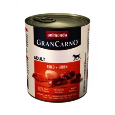 GranCarno® Adult говеждо+ пиле, 800 гр, (6 бр./стек)