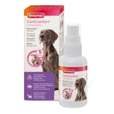 Beaphar CaniComfort 60ml - успокояващ спрей за кучета с феромони