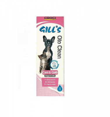 Gill's - Капки за уши за кучета, котки и други дребни животни