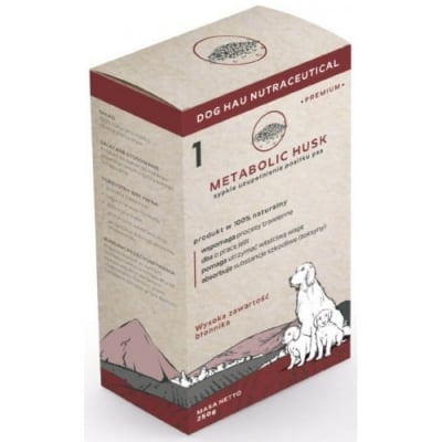 Хранителна добавка за кучета METABOLIC HUSK - за общо подсилване и имунитет