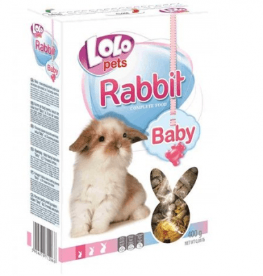 "LOLO PETS" - Храна за зайчета до 3 месеца
