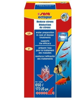 "Sera Ectopur"  - Подпомага лечението на рибките