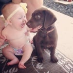 Бебе с куче